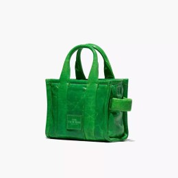 СУМКА MARC JACOBS THE SHINY CRINKLE MINI TOTE FERN GREEN