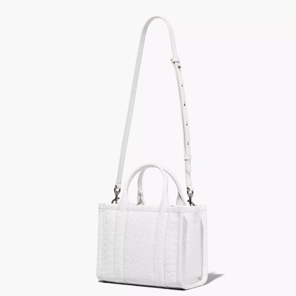 СУМКА MARC JACOBS THE SMALL CROC-EMBOSSED TOTE BAG