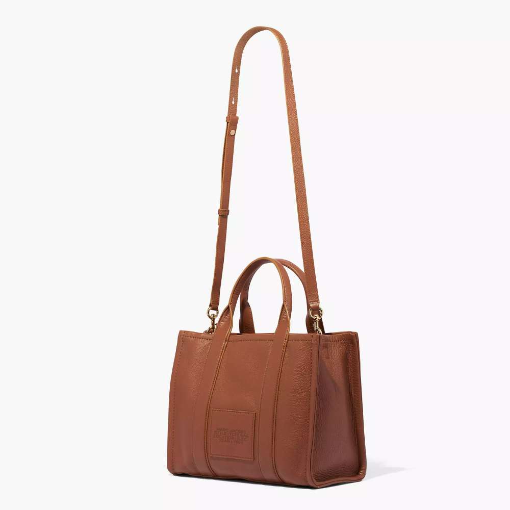 СУМКА MARC JACOBS THE LEATHER MEDIUM TOTE BAG ARGAN OIL