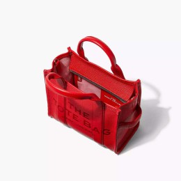 СУМКА MARC JACOBS THE LEATHER SMALL TOTE BAG TRUE RED