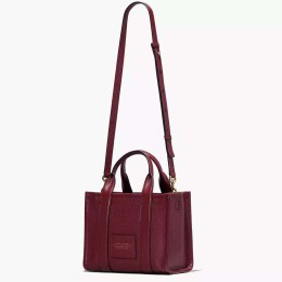 СУМКА MARC JACOBS THE LEATHER SMALL TOTE BAG CHERRY